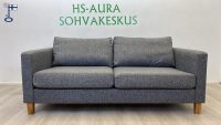 2 Hengen Sohva - Harmaa