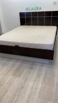 ISKU Sänky + Sängynpääty - Ruskea - Image 3