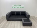 Tummanharmaa Divaanisohva 198x145 - Image 8