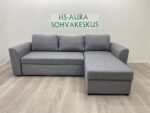 Harmaa Vuodesohva 235x150 / Sohva /