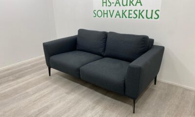 Tyylikäs 2,5 istuttava sohva
