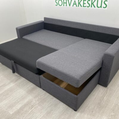Tummanharmaa Vuodesohva 225 x 150