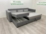 Harmaa Vuodesohva 235 x 155