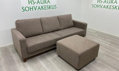 3 Istuttava Vuodesohva + Rahi