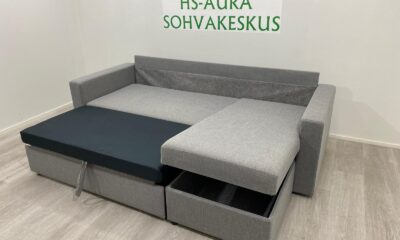 Harmaa Vuodesohva 225x150