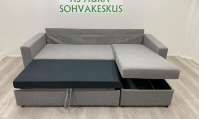 Harmaa Vuodesohva