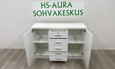Valkoinen Senkki 120 x 136