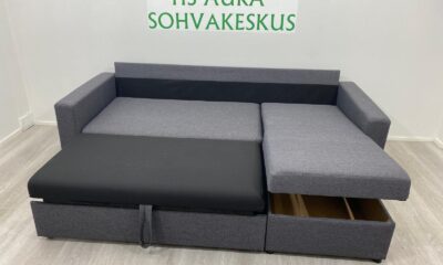 Tummanharmaa Vuodesohva