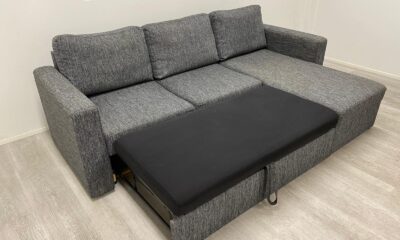 Tummanharmaa Vuodesohva