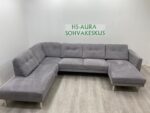 VARATTU ! Harmaa U Kulmasohva