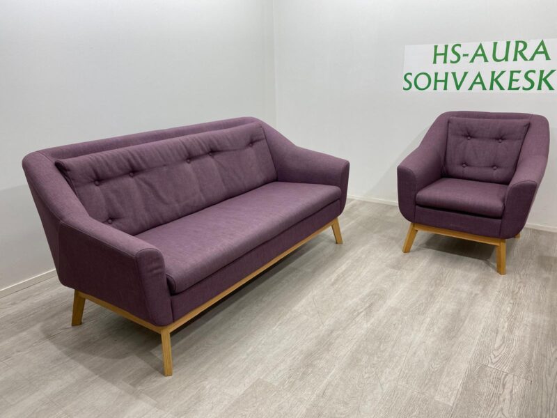 ERMATIKO Sohvaryhmä 3+3+1 - Image 2