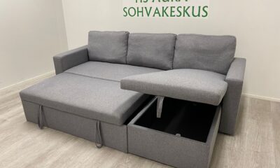Harmaa Vuodesohva
