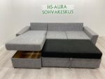 Harmaa Vuodesohva 237 x 170
