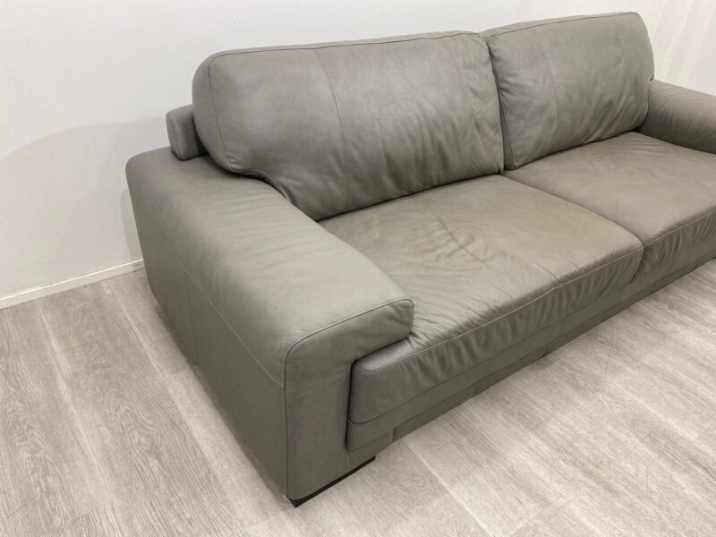 POHJANMAAN 3 Istuttava Aitonahkasohva - Image 7