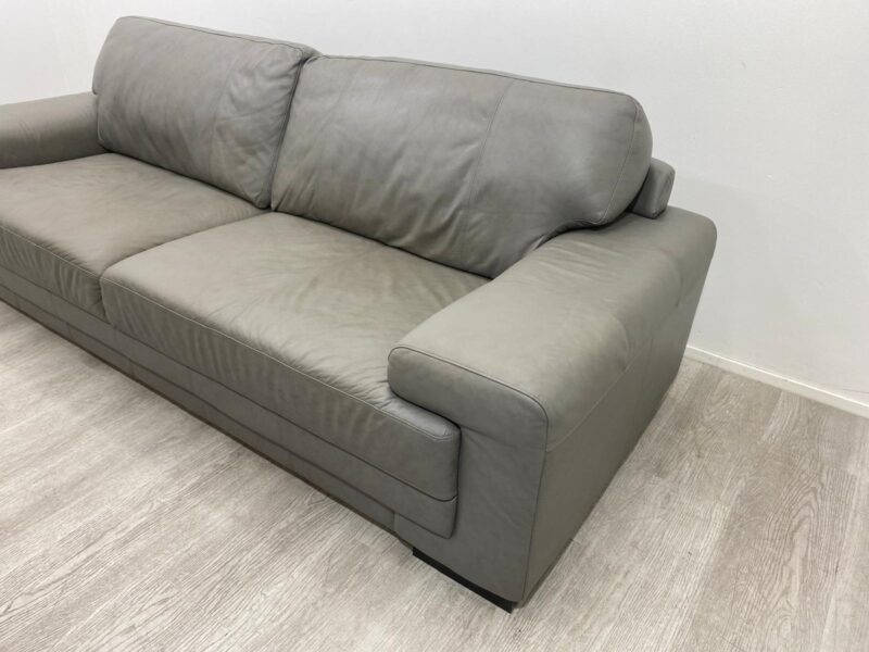 POHJANMAAN 3 Istuttava Aitonahkasohva - Image 5