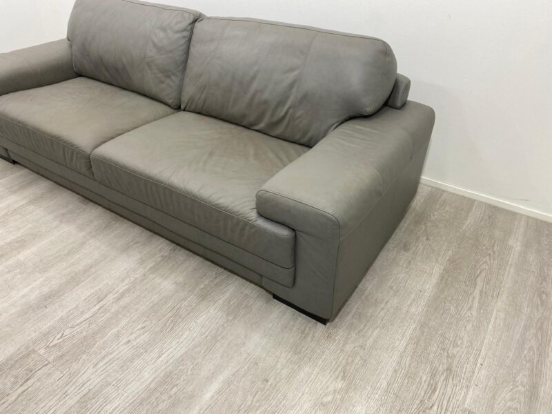 POHJANMAAN 3 Istuttava Aitonahkasohva - Image 4