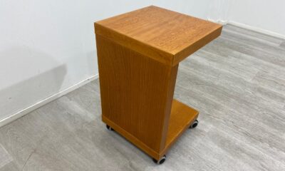 Puinen Pyörällinen Sivupöytä