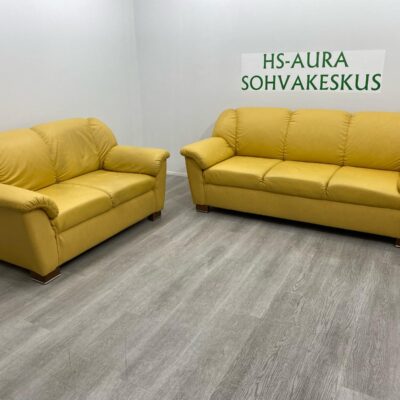 POHJANMAAN Nahka Sohvaryhmä 3 + 2