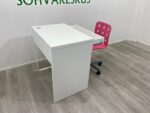 Lasten opiskelupöytä + pinkki säädettävä ja pyörivä tuoli - Image 7