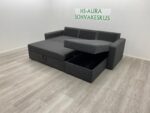 Tummanharmaa Vuodesohva 225 x 165