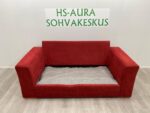 ASKO 2 Istuttava Punainen Vuodesohva - Image 4