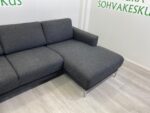Tummanharmaa CLEVELAND U Kulmasohva - Image 9