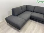 Tummanharmaa CLEVELAND U Kulmasohva - Image 4