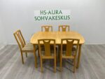 KIRSI Puinen Jatkettava Ruokailuryhmä - Image 5