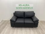 2 Istuttava Nahka Sohva 160 x 85