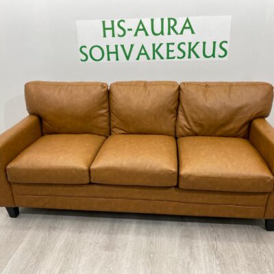 3 Istuttava Nahkasohva
