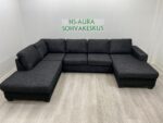 Musta U Kulmasohva