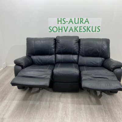 3 Istuttava Mekanismi Nahkasohva