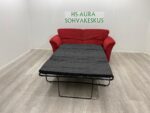 Punainen 2 Istuttava Vuodesohva - Image 4