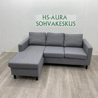 Harmaa Divaanisohva 190 x 150