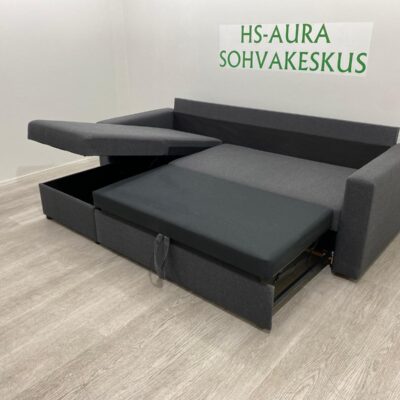 Tummanharmaa Vuodesohva