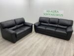 POHJANMAAN Nahka Sohvaryhmä 3+2