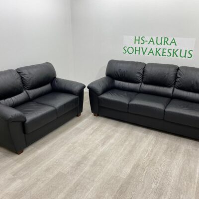 POHJANMAAN Nahka Sohvaryhmä 3+2