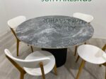 Marmorinen Ruokailuryhmä 120 x 120 - Image 6