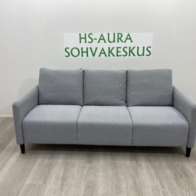 Vaaleanharmaa 3 Istuttava Sohva