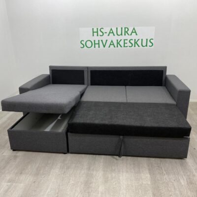 Tummanharmaa Vuodesohva