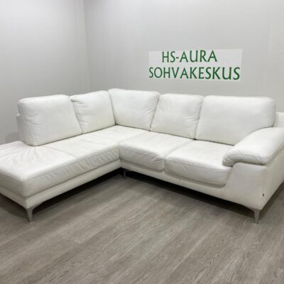 ASKO Nahkakulmasohva