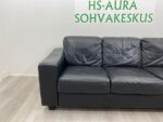 Musta 3 Istuttava Nahkasohva - Image 2