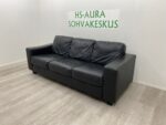 Musta 3 Istuttava Nahkasohva - Image 8