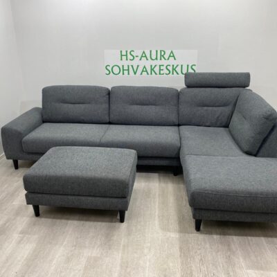 Laadukas Kulmasohva rahi + niskatuki