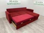 Punainen Vuodesohva 225x155