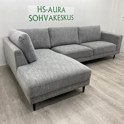 Harmaa Kulmasohva 288 x 175