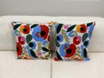 Käsintehdyt tyynyt Marimekko kankaasta, UUSI - Image 4