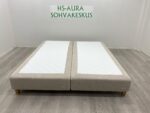 BELLUS Jennkisänky ( Hard ) 200 x 180  + BELLUS Päätyarkku  +  JYSK Yöpöytä 2 kpl - Image 12