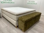 BELLUS Jennkisänky ( Hard ) 200 x 180  + BELLUS Päätyarkku  +  JYSK Yöpöytä 2 kpl - Image 2