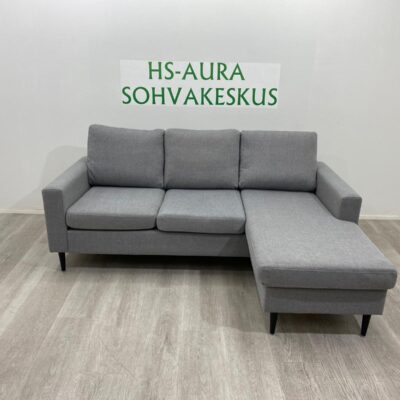Harmaa Divaanisohva 195x145